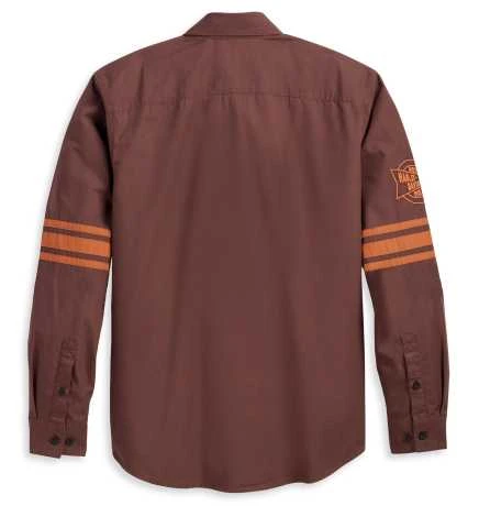 H-D Motorclothes Harley-Davidson Hemd Open Road Java Braun 2 H-D Motorclothes Harley-Davidson Hemd Open Road Java Braun – Bild 2