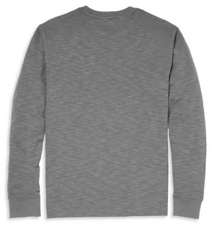 H-D Motorclothes Harley-Davidson Longsleeve Oil Can Bar & Shield Jersey Grau 2 H-D Motorclothes Harley-Davidson Longsleeve Oil Can Bar & Shield Jersey Grau – Bild 2