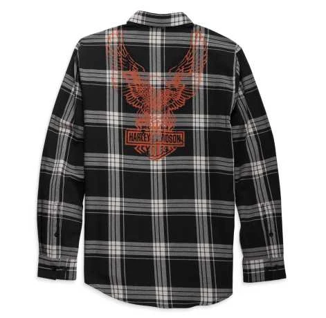 H-D Motorclothes Harley-Davidson Hemd Road Captain Karo Schwarz 2 H-D Motorclothes Harley-Davidson Hemd Road Captain Karo Schwarz – Bild 2