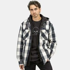 H-D Motorclothes Harley-Davidson Longsleeve Willie G Skull Heavy Waffle Schwarz -jacket shop 96151 22vm 3