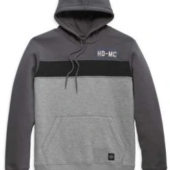 H-D Motorclothes Harley-Davidson Hoodie Hometown Colorblocked Grau