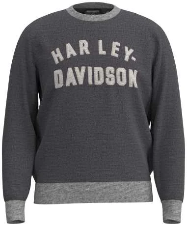 H-D Motorclothes Harley-Davidson Sweatshirt Staple Dunkelgrau 1 H-D Motorclothes Harley-Davidson Sweatshirt Staple Dunkelgrau