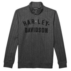 H-D Motorclothes Harley-Davidson Fireside Pullover Dunkelgrau