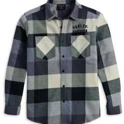 H-D Motorclothes Harley-Davidson Flannelhemd Country Roads Cool Multi Plaid