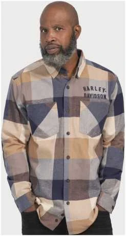 H-D Motorclothes Harley-Davidson Flannelhemd Country Roads Warm Multi Plaid 3 H-D Motorclothes Harley-Davidson Flannelhemd Country Roads Warm Multi Plaid – Bild 3