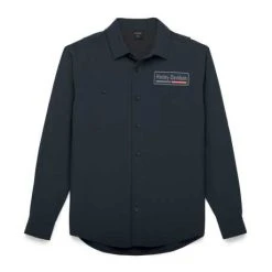 H-D Motorclothes Harley-Davidson Bar Vent Hemd Schwarz