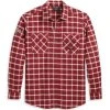 H-D Motorclothes Harley-Davidson Hemd Flannel Karo Rot