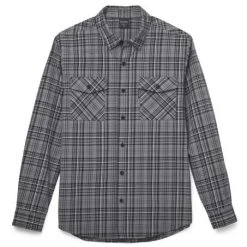 H-D Motorclothes Harley-Davidson Hemd Essence Karo Grau