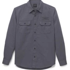 H-D Motorclothes Harley-Davidson Hemd Stencil Dunkelgrau