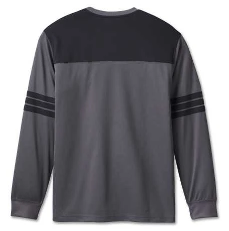 H-D Motorclothes Harley-Davidson Longsleeve Racing Jersey Dunkelgrau 2 H-D Motorclothes Harley-Davidson Longsleeve Racing Jersey Dunkelgrau – Bild 2
