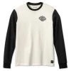 H-D Motorclothes Harley-Davidson Longsleeve Racing Weiß/schwarz