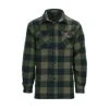 Motorcycle Storehouse MCS Lumberjack Flannel Hemd Karo Schwarz/oliv