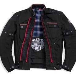 H-D Motorclothes Harley-Davidson Denim Jacke Bailey Schwarz -jacket shop 97166 23em 31