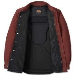 H-D Motorclothes Harley-Davidson Riding Hemdjacke 120th Anniversary Operative Rot -jacket shop 97190 23em 31