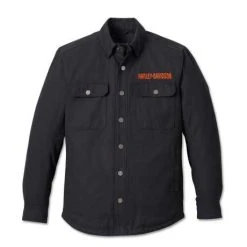 H-D Motorclothes Harley-Davidson Riding Hemdjacke Operative Schwarz
