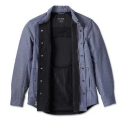 H-D Motorclothes Harley-Davidson Riding Hemdjacke Operative Blau -jacket shop 98101 23em 34