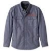 H-D Motorclothes Harley-Davidson Riding Hemdjacke Operative Blau