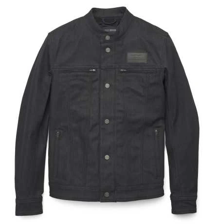 H-D Motorclothes Harley-Davidson Motorradjacke Chisel Denim Trucker Schwarz 1 H-D Motorclothes Harley-Davidson Motorradjacke Chisel Denim Trucker Schwarz