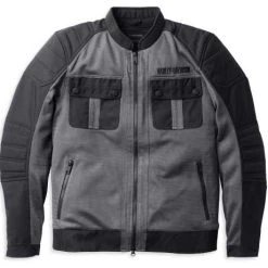 H-D Motorclothes Harley-Davidson Jacke Zephyr Mesh Grau
