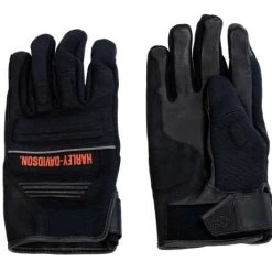H-D Motorclothes Harley-Davidson Handschuhe Quest Mixed Media Schwarz