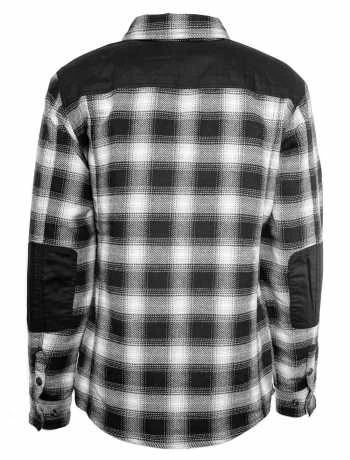 H-D Motorclothes Harley-Davidson Biker Hemdjacke Arterial Karo Schwarz/weiß 2 H-D Motorclothes Harley-Davidson Biker Hemdjacke Arterial Karo Schwarz/weiß – Bild 2