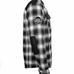 H-D Motorclothes Harley-Davidson Biker Hemdjacke Arterial Karo Schwarz/weiß 8 H-D Motorclothes Harley-Davidson Biker Hemdjacke Arterial Karo Schwarz/weiß -jacket shop 98147 20em 3