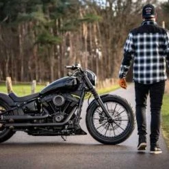 H-D Motorclothes Harley-Davidson Biker Hemdjacke Arterial Karo Schwarz/weiß 10 H-D Motorclothes Harley-Davidson Biker Hemdjacke Arterial Karo Schwarz/weiß -jacket shop 98147 20em 5