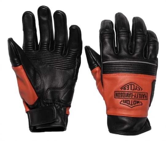 H-D Motorclothes Harley-Davidson Handschuhe Grapnel Leder Colorblocked 2 H-D Motorclothes Harley-Davidson Handschuhe Grapnel Leder Colorblocked – Bild 2