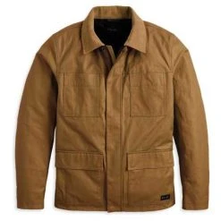 H-D Motorclothes Harley-Davidson Jacke Waxed Mesa Braun