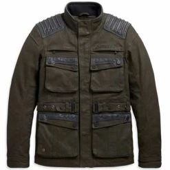 H-D Motorclothes Harley-Davidson Textiljacke Trego Dark Green