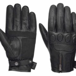 H-D Motorclothes Harley-Davidson Lederhandschuhe #1 Skull EC