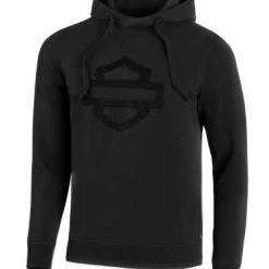 H-D Motorclothes Harley-Davidson Hoodie Embossed Schwarz