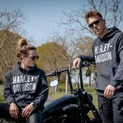 H-D Motorclothes Harley-Davidson Hoodie Hallmark Foundation Schwarz -jacket shop 99035 22vm 42