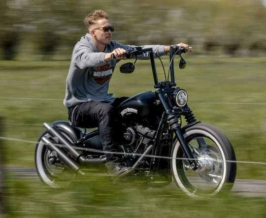 H-D Motorclothes Harley-Davidson Hoodie Hallmark Bar & Shield Grau 4 H-D Motorclothes Harley-Davidson Hoodie Hallmark Bar & Shield Grau – Bild 4