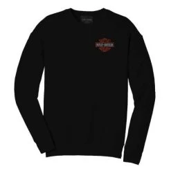 H-D Motorclothes Harley-Davidson Sweatshirt Bar & Shield Schwarz