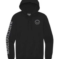 H-D Motorclothes Harley-Davidson Hoodie Hallmark Willie G Skull Schwarz