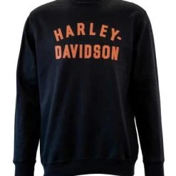H-D Motorclothes Harley-Davidson Sweatshirt Staple Schwarz