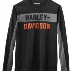 H-D Motorclothes Harley-Davidson Longsleeve Copperblock Letter