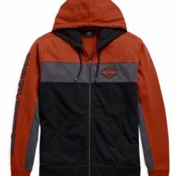 H-D Motorclothes Harley-Davidson Zip Hoodie Colorblock