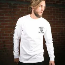 H-D Motorclothes Harley-Davidson Skull Longsleeve, Weiß -jacket shop 99092 14vm 4