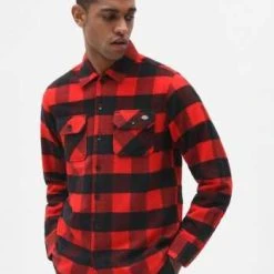 Dickies New Sacramento Hemd Rot -jacket shop 991757v 51