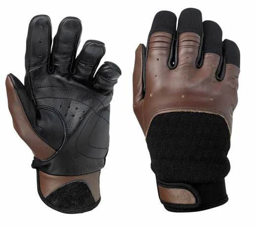 Biltwell Bantam Handschuhe Braun / Schwarz 1 Biltwell Bantam Handschuhe Braun / Schwarz