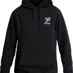 John Doe Hoodie Snake II Schwarz
