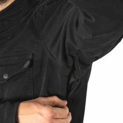 John Doe Motoshirt Motorrad Hemd Schwarz -jacket shop jdl5006 5