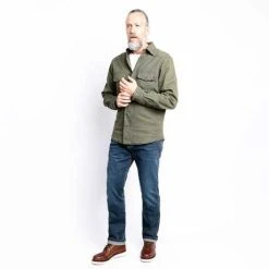 John Doe Motoshirt Motorrad Hemd Oliv Grün 11 John Doe Motoshirt Motorrad Hemd Oliv Grün -jacket shop jdl5007v 5