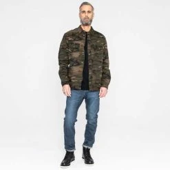 John Doe Motoshirt Motorrad Hemd New Camouflage -jacket shop jdl5014v 5