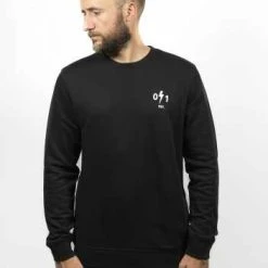 John Doe Sweatshirt Flagstaff Schwarz