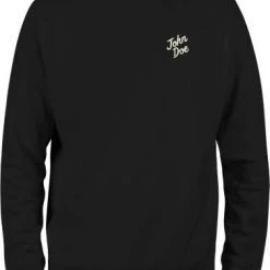 John Doe Sweatshirt Built To Fast Schwarz