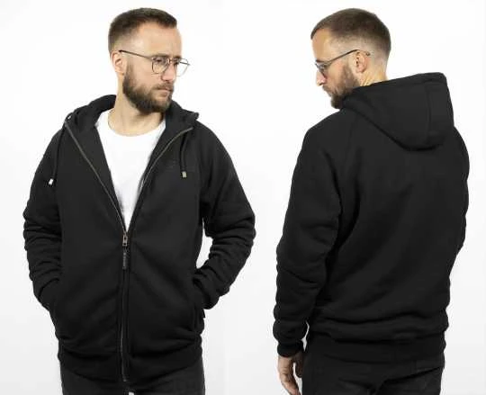 John Doe Motorrad XTM Hoodie Schwarz 5 John Doe Motorrad XTM Hoodie Schwarz – Bild 5