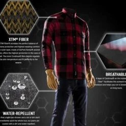 John Doe Motoshirt Motorrad Hemd Camou -jacket shop john doe jdl5008 53